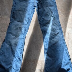 American Eagle Outfitters Blue Flare Jeans